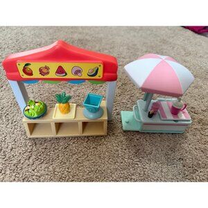 Bluey market and ice cream stand